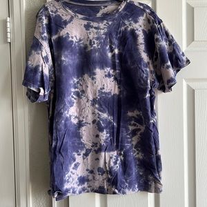 Sleep t shirt tie die